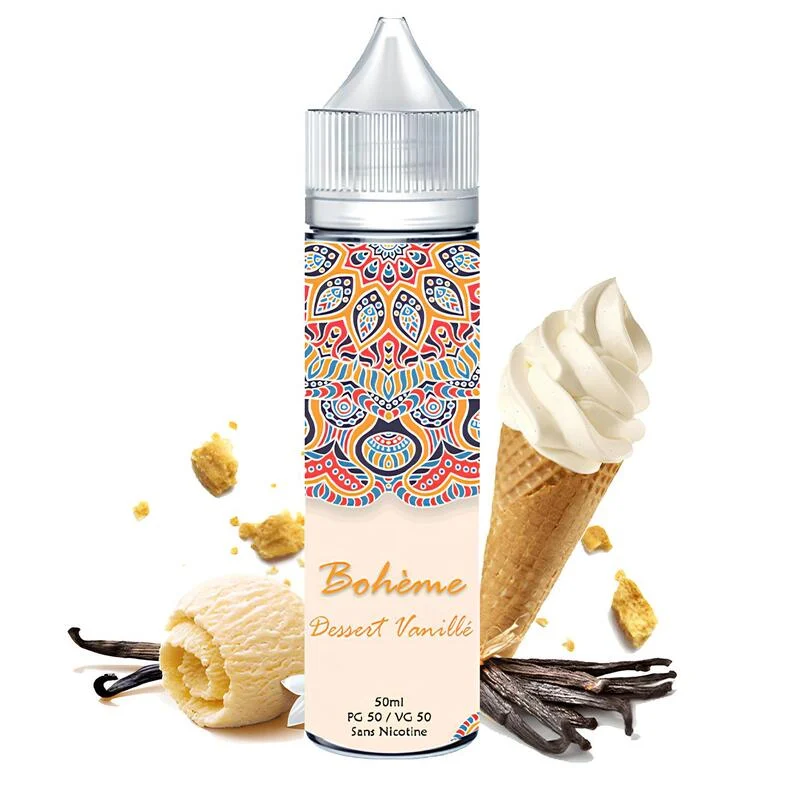 E-liquide Dessert Vanillé 50ml – Bohème