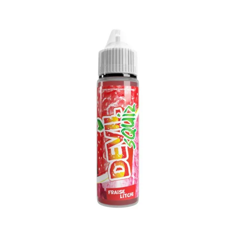E-liquide Devil Squiz Fraise Litchi 50ml – Avap