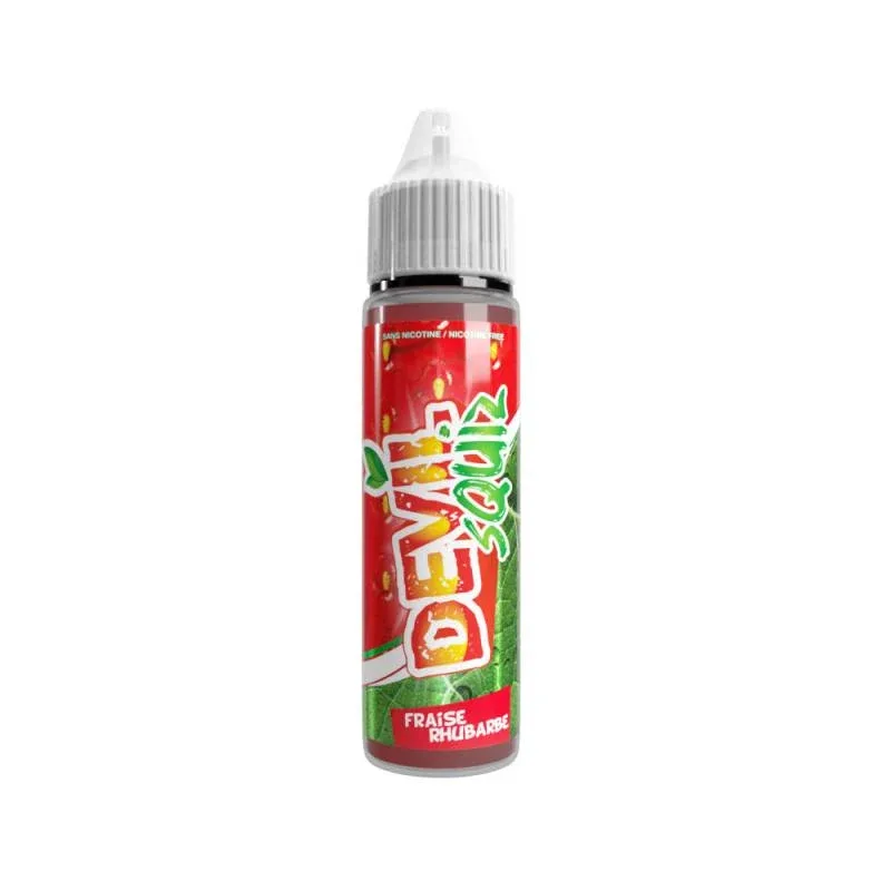 E-liquide Devil Squiz Fraise Rhubarbe 50ml – Avap