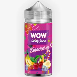 E-liquide Dinocherry 100 mL - WOW Candy Juice Made in Vape