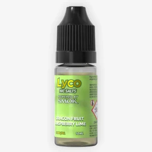 E-liquide Dragon Fruit Raspberry Lime Nic Salt 10 mL 20 mg - Lyco SMOK