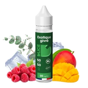E-liquide Exotique Givré D'Lice XL 50ml Framboise Mangue