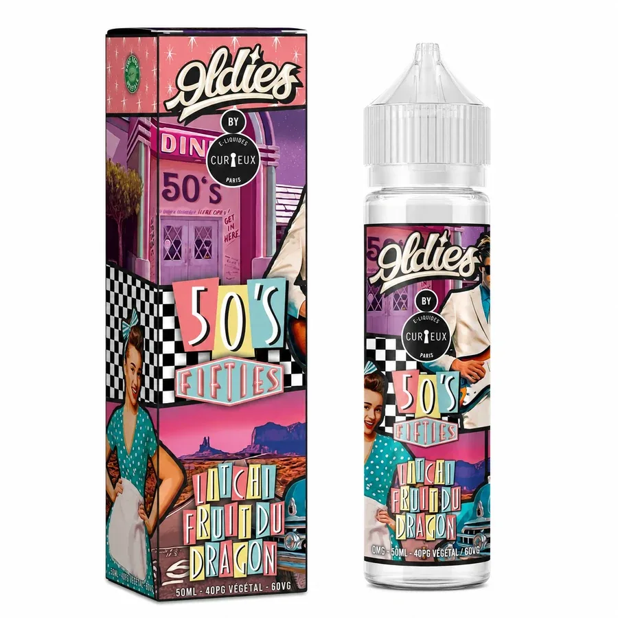 E-liquide Fifties 50 mL - Oldies Curieux