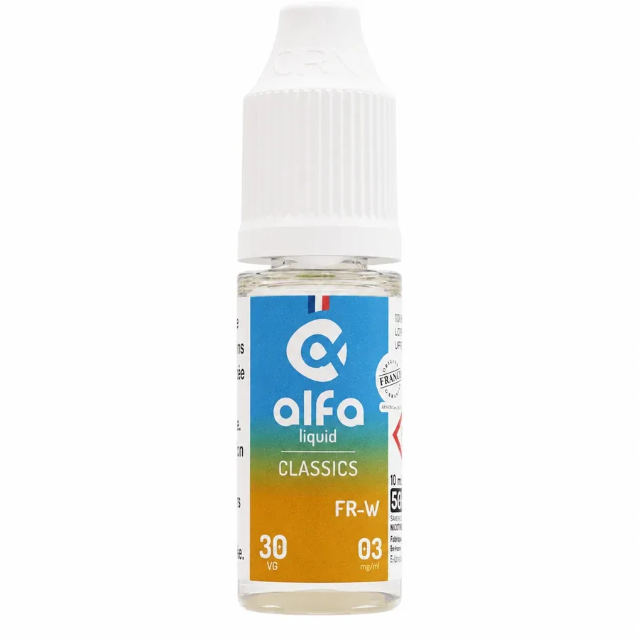 E-liquide FR-W (30 VG) 10 mL - Alfaliquid