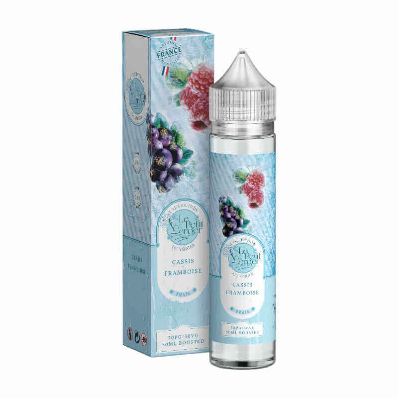E-liquide Frais Cassis & Framboise 50ml – Le Petit Verger Savourea