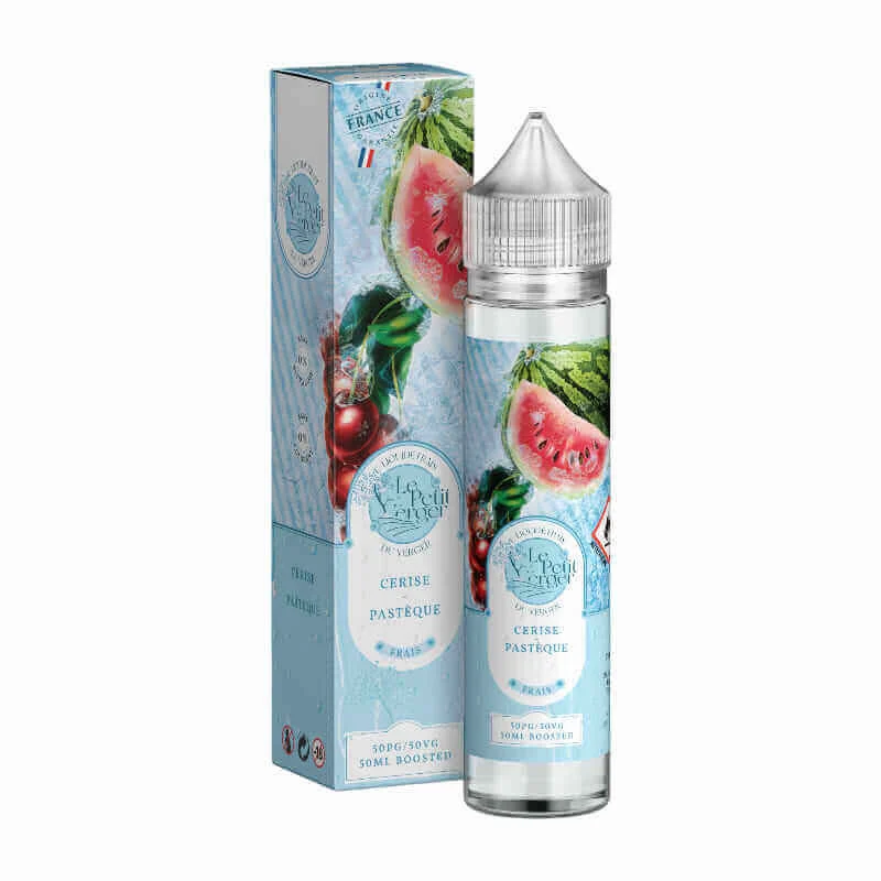E-liquide Frais Cerise & Pastèque 50ml – Le Petit Verger Savourea