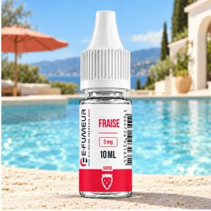 E-liquide Fraise 10 mL - Essentiels (E-Fumeur)