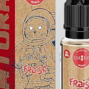 E-liquide Fraise 10 mL - Natural Curieux