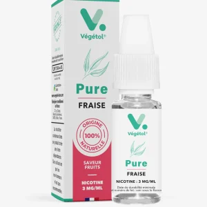 E-liquide Fraise 10 mL - Végétol Pure