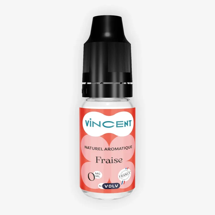 E-liquide Fraise 10 mL - Vincent (VDLV)