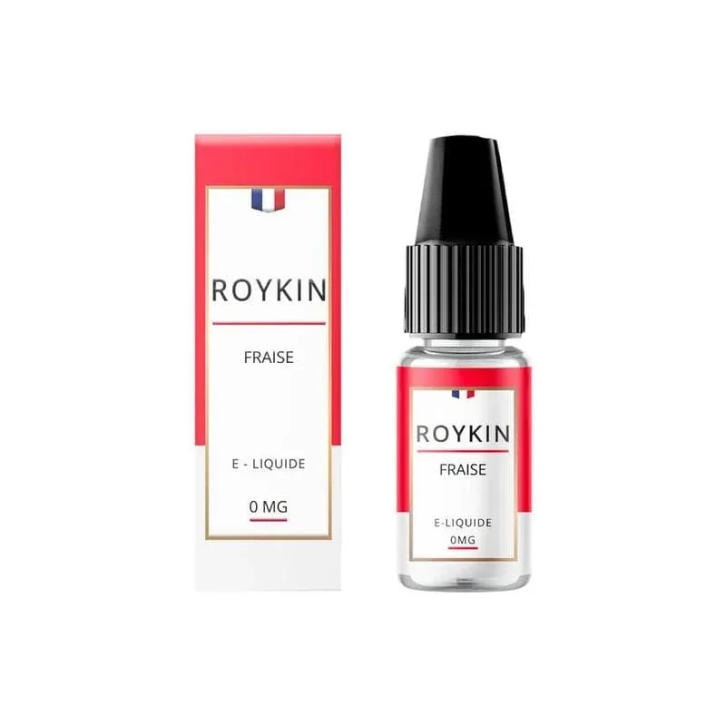 E-liquide Fraise 10ml – Roykin