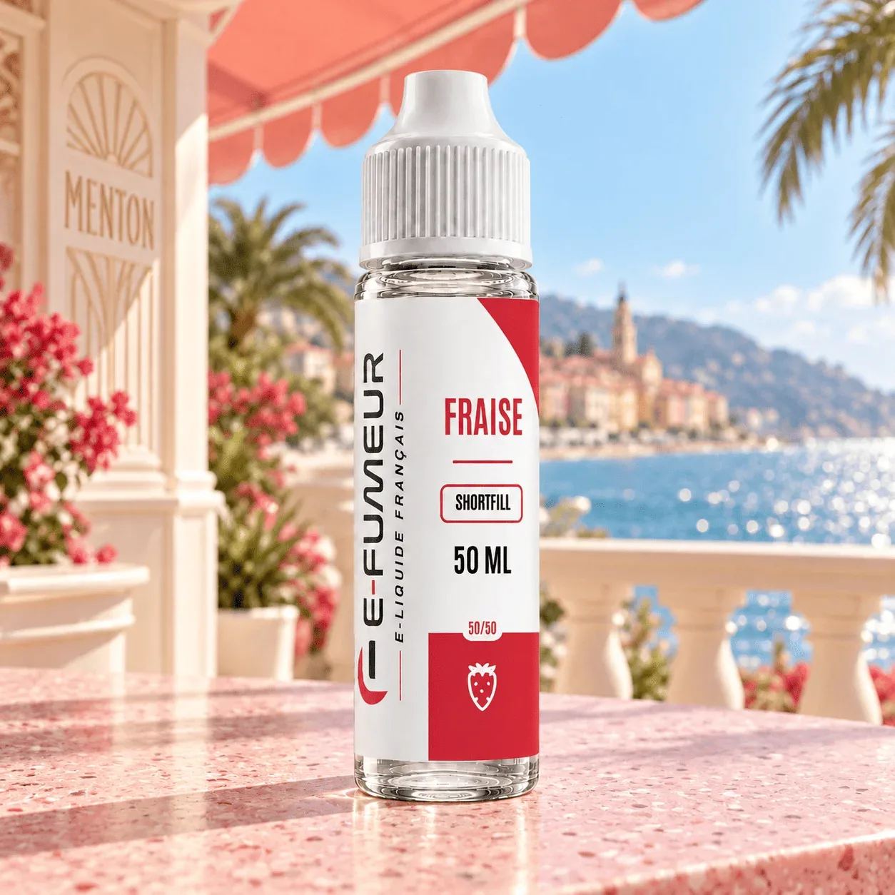 E-liquide Fraise 50 mL - Essentiels (E-Fumeur)