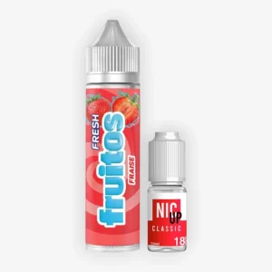 E-liquide Fraise 50 mL - Fruitos Fresh