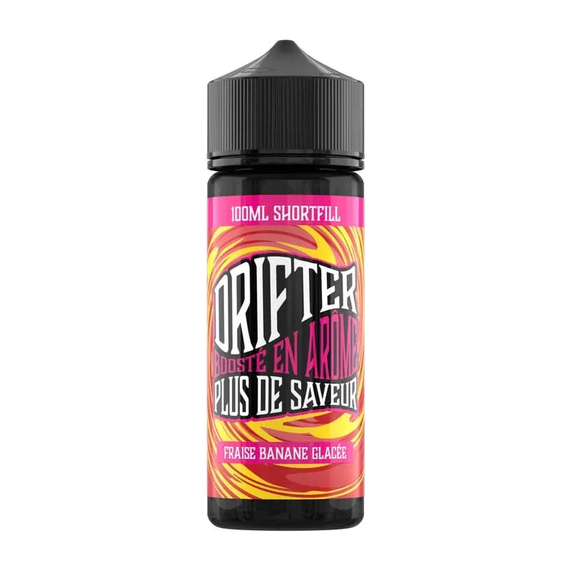 E-liquide Fraise Banane Glacée 100ml – Bar Juice Drifter