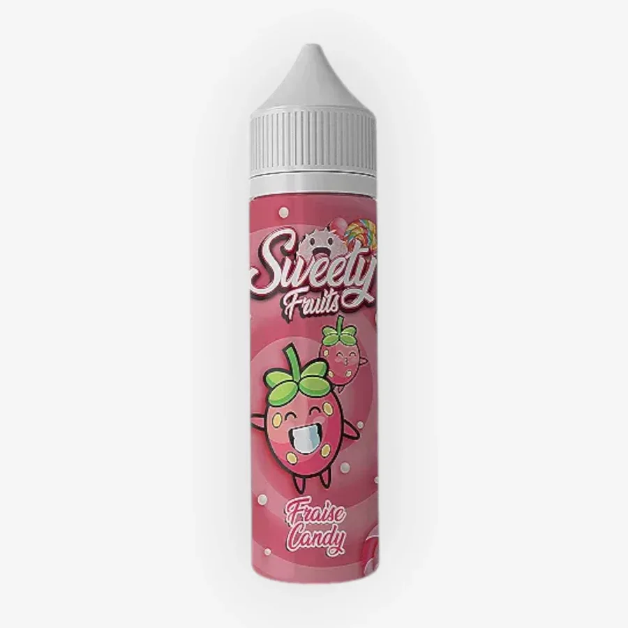 E-liquide Fraise Candy 50 mL - Sweety Fruits Prestige