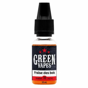 E-liquide Fraise des Bois 10 mL - Green Vapes