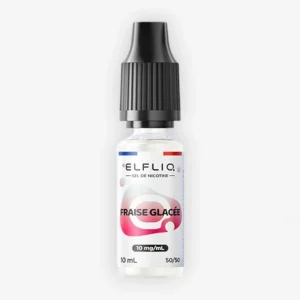 E-liquide Fraise Glacée Nic Salt 10 mL - Elfliq Made in France
