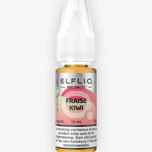E-liquide Fraise Kiwi Nic Salt 10 mL - Elfliq Elfbar