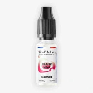 E-liquide Fraise Kiwi Nic Salt 10 mL - Elfliq Made in France