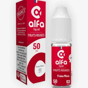 E-liquide Fraise Mûre (50 VG) 10 mL - Alfaliquid