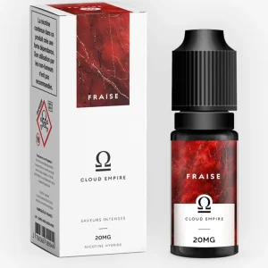 E-liquide Fraise Nic Salt Hybride 10 mL - Cloud Empire
