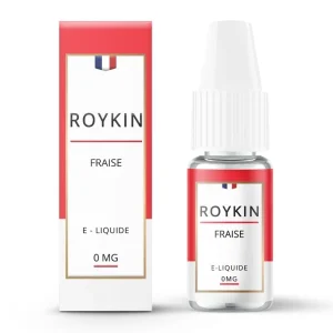 E-liquide Fraise Roykin 10ml Arôme Mono