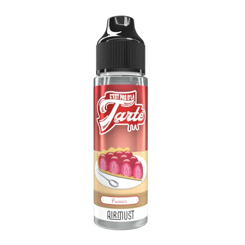 E-liquide Fraisier V2 50ml – C'est Pas D'la Tarte Airmust