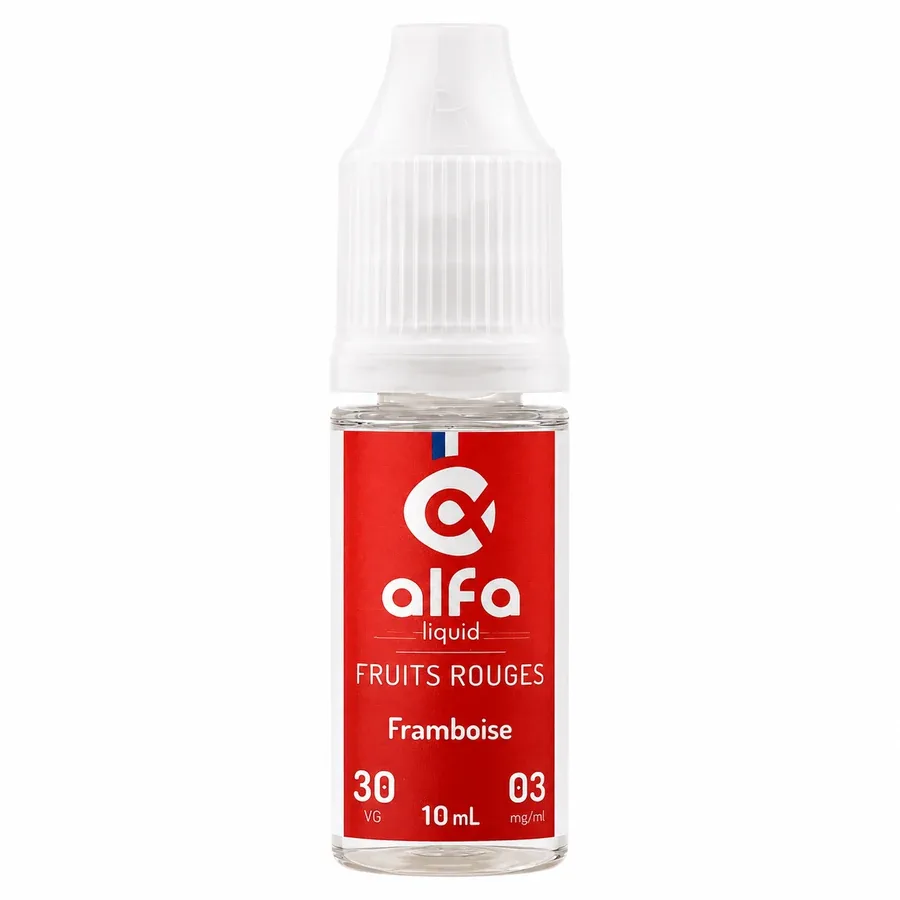 E-liquide Framboise (30 VG) 10 mL - Alfaliquid