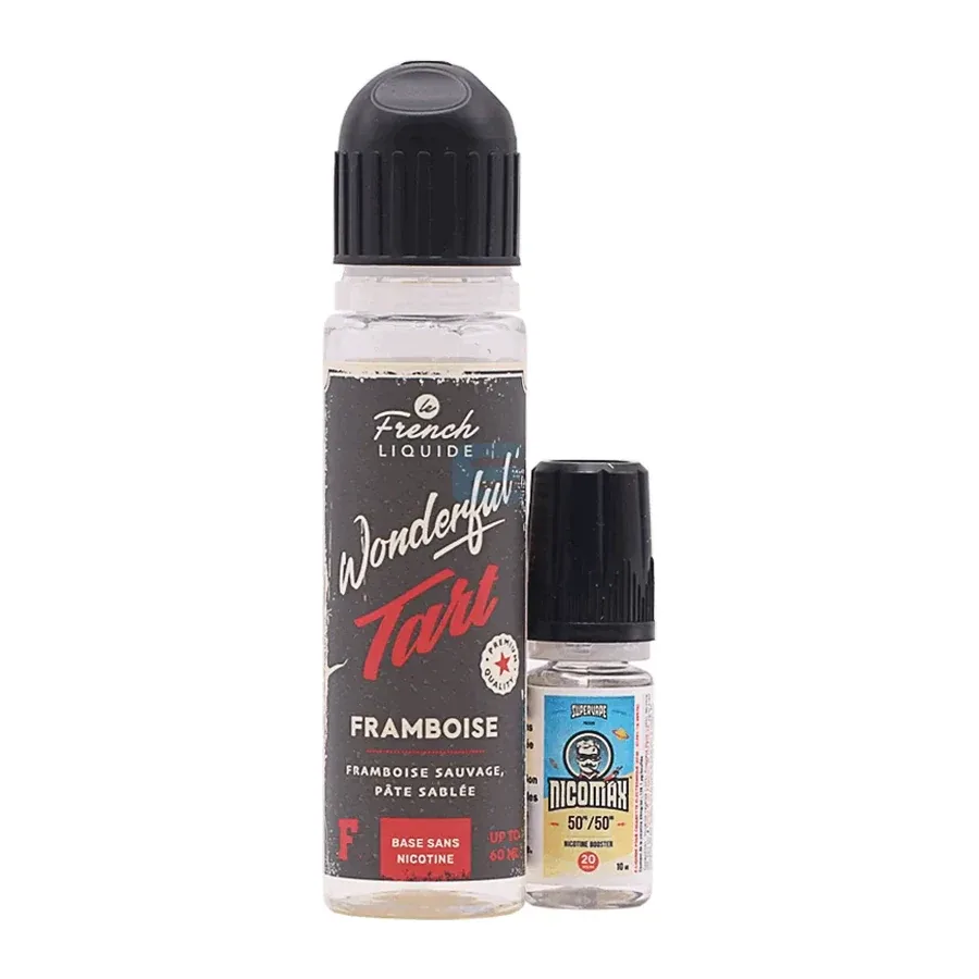 E-liquide Framboise 60 mL - Wonderful Tart (Le French Liquide)
