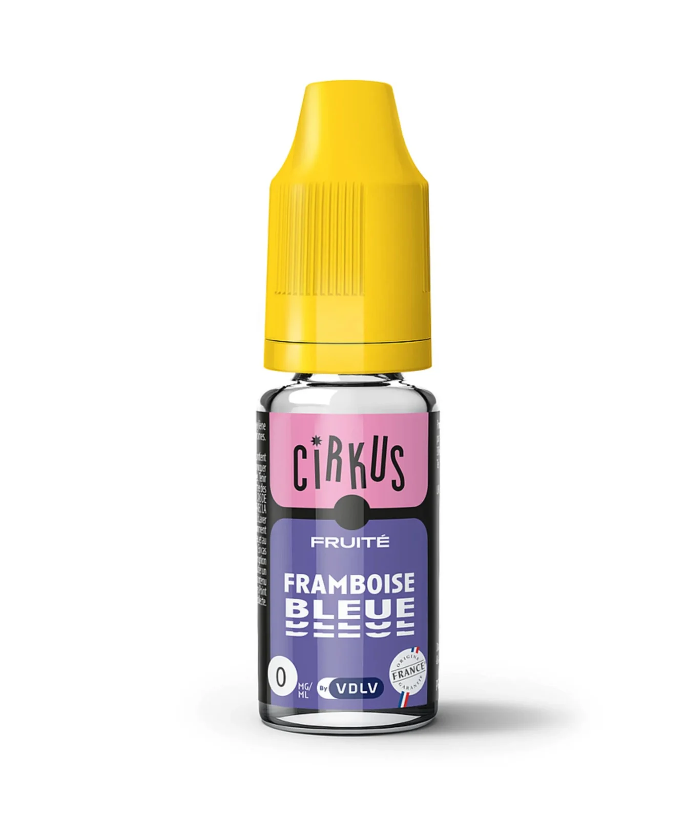 E-liquide Framboise Bleue 10 mL - Cirkus VDLV