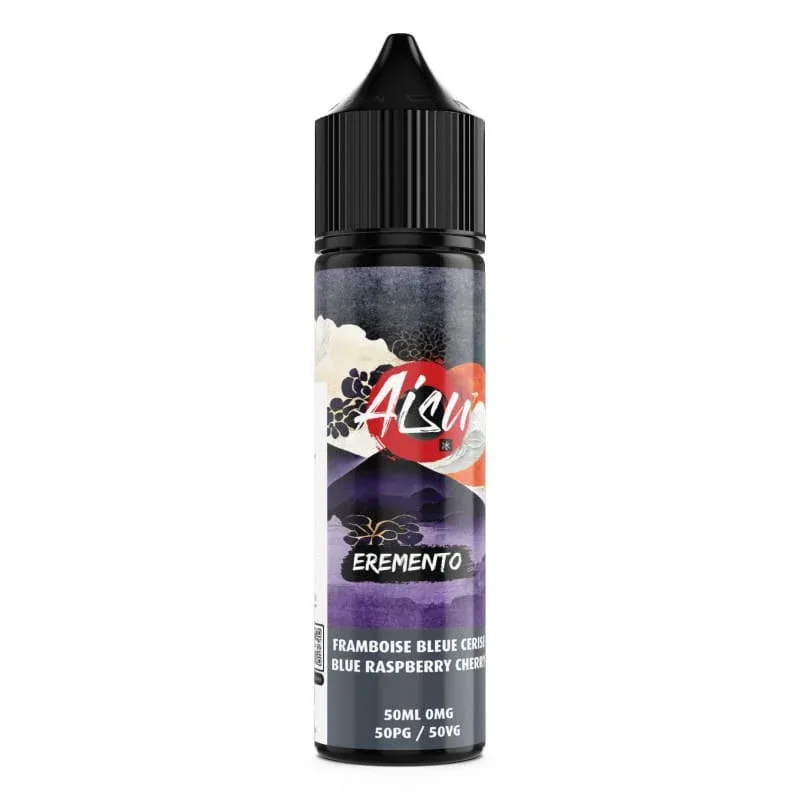 E-liquide Framboise Bleue Cerise 50ml – Aisu Eremento