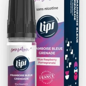 E-liquide Framboise Bleue Grenade 10 mL - Sensation Plus Le French Liquide