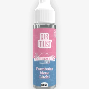 E-liquide Framboise Bleue Litchi 60 mL - Le Primeur Airmust