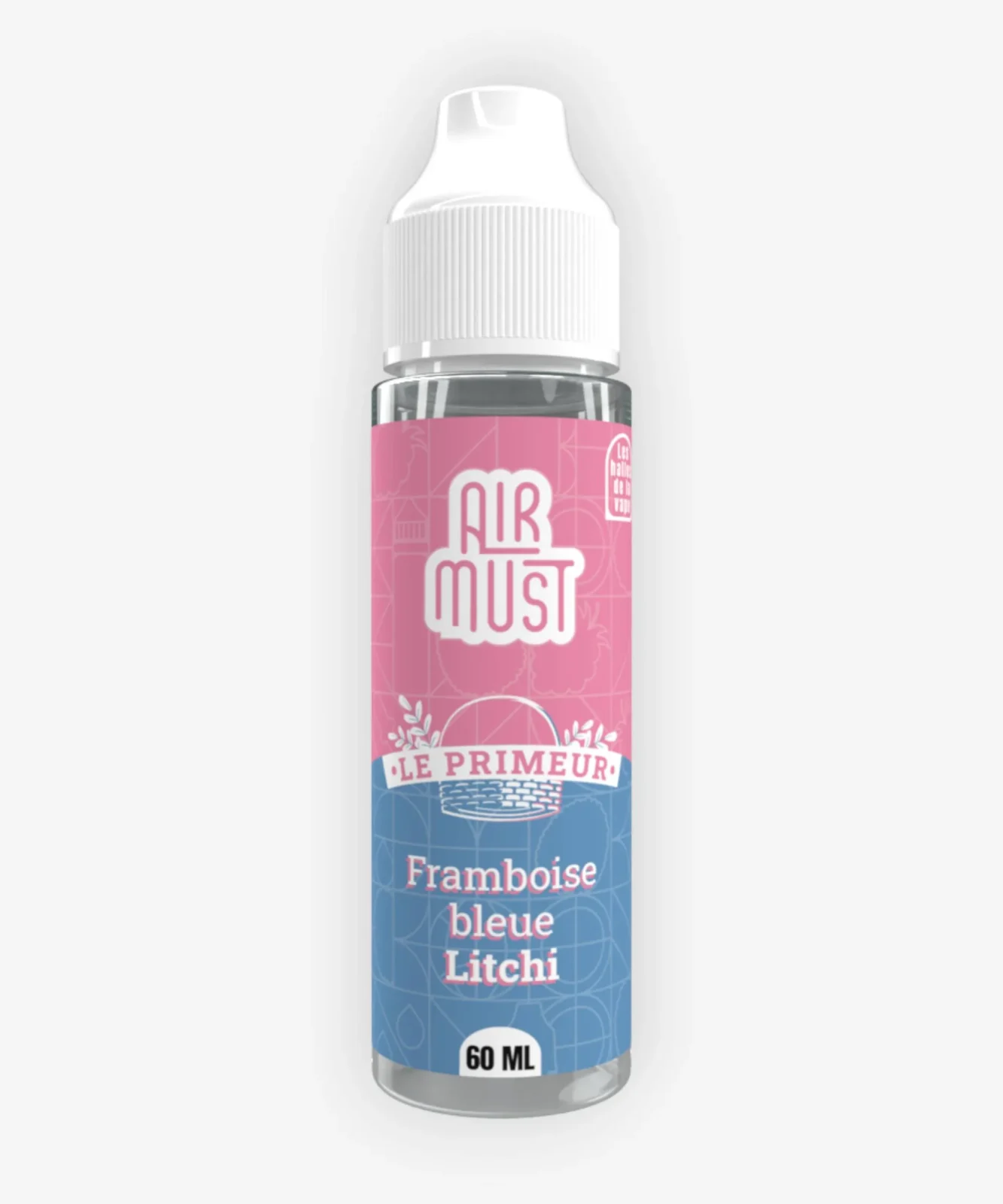 E-liquide Framboise Bleue Litchi 60 mL - Le Primeur Airmust