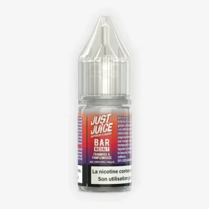 E-liquide Framboise & Pamplemousse Nic Salt 10 mL - Bar Nicsalt Just Juice
