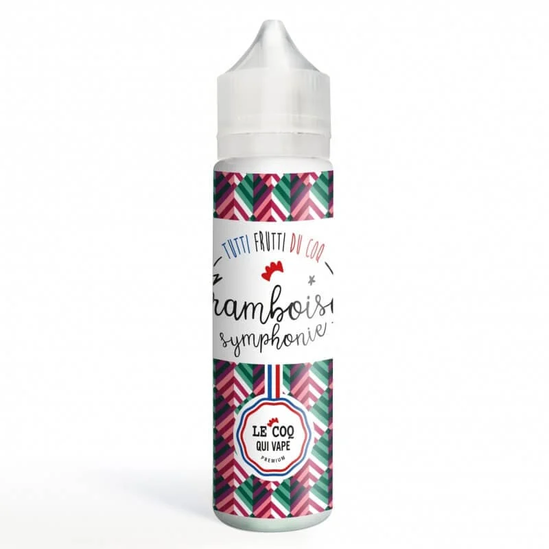 E-liquide Framboise Symphonie 50ml – Le Coq Qui Vape