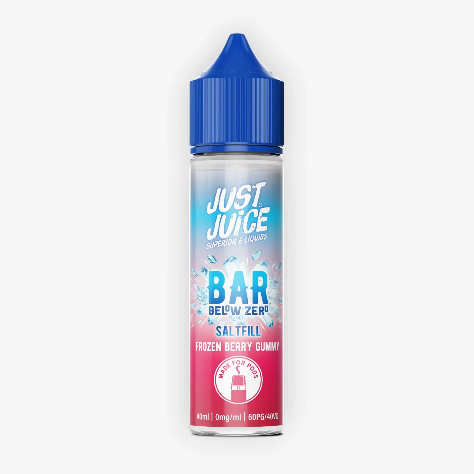E-liquide Frozen Berry Gummy 40 mL - Bar Below Zero Saltfill (Just Juice)