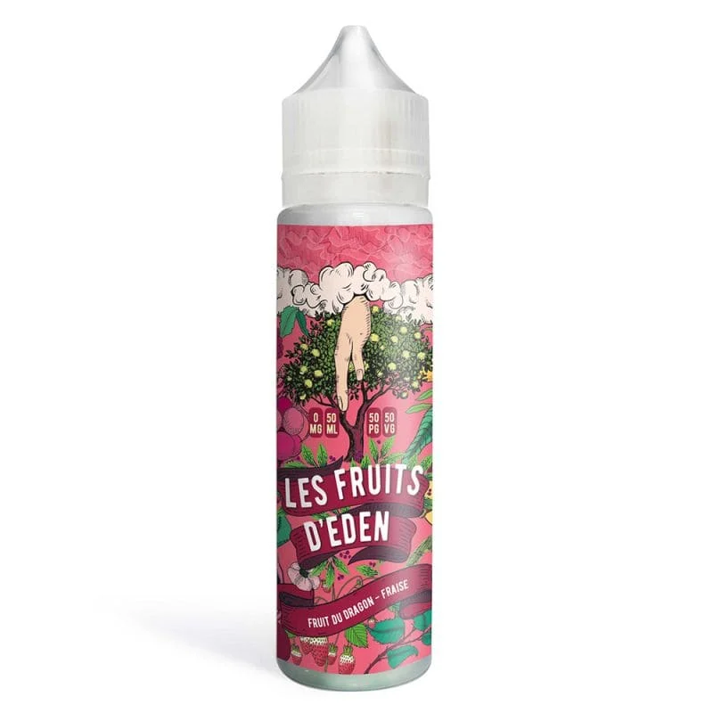 E-liquide Fruit du Dragon & Fraise 50ml – Les Fruits d'Eden