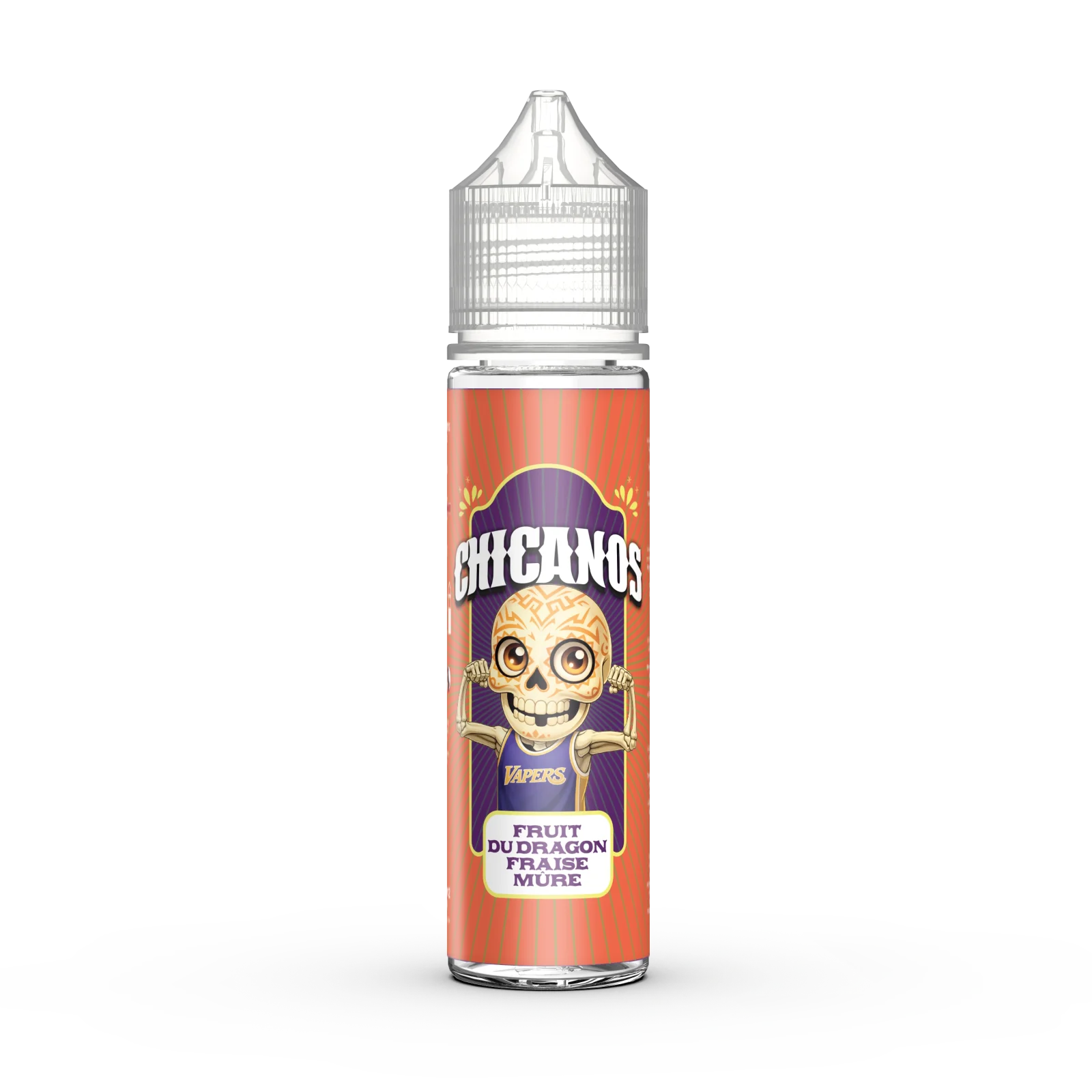 E-liquide Fruit Du Dragon Fraise Mûre 50 mL - Chicanos