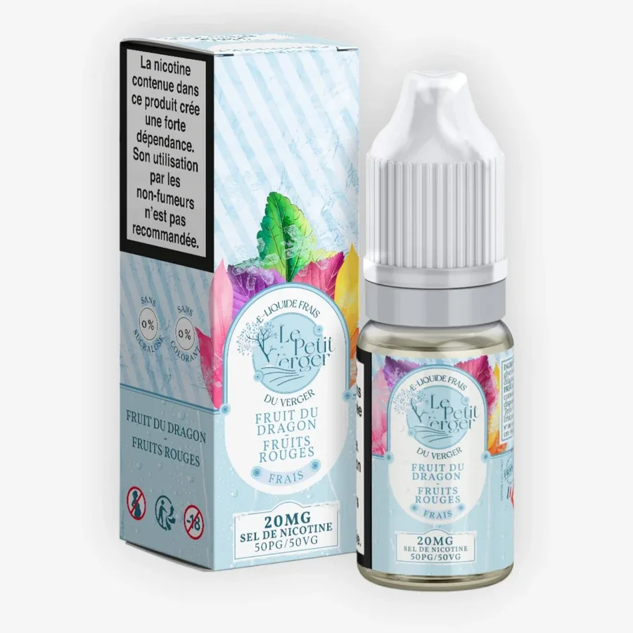 E-liquide Fruit Du Dragon Fruits Rouges Frais Nic Salt 10 mL - Le Petit Verger Savourea