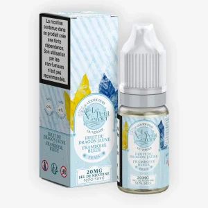 E-liquide Fruit du Dragon Jaune Framboise Bleue Frais Nic Salt 10 mL 20 mg - Le Petit Verger Savourea