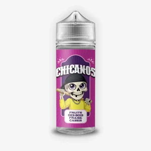E-liquide Fruits Des Bois Fraise Cassis 100 mL - Chicanos
