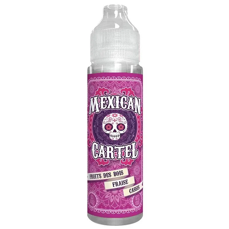 E-liquide Fruits des Bois Fraise Cassis 50ml/100ml – Mexican Cartel - Image 2