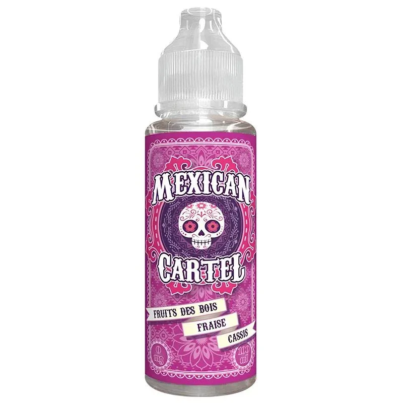 E-liquide Fruits des Bois Fraise Cassis 50ml/100ml – Mexican Cartel