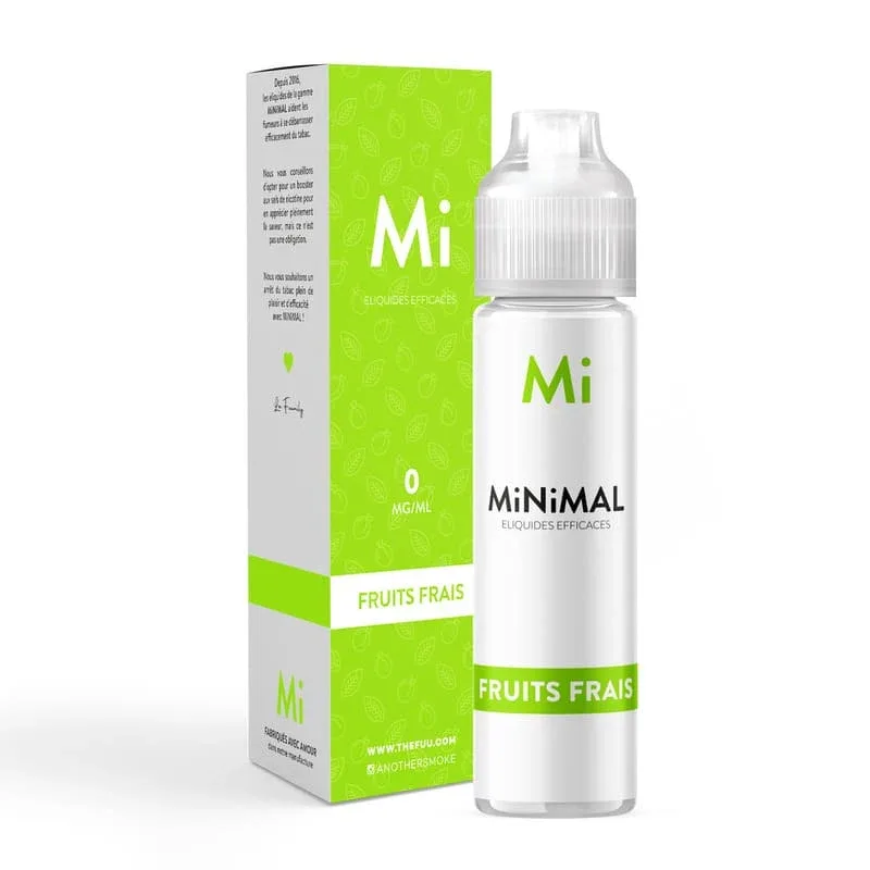 E-liquide Fruits Frais 50ml – Minimal FUU