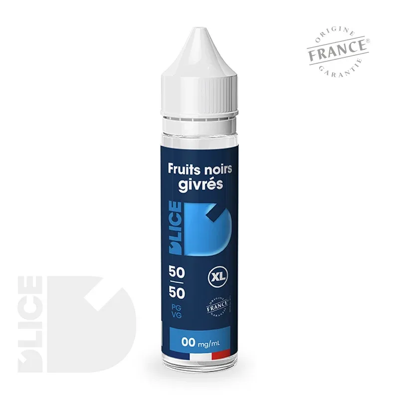 E-liquide Fruits Noirs Frais 50ml – D'lice Xl