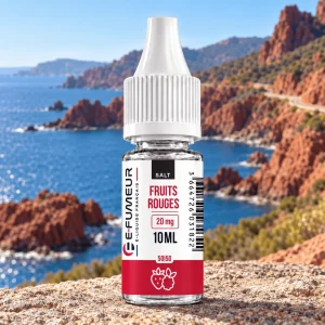 E-liquide Fruits rouges 10 mL aux sels de nicotine - Essentiels (E-Fumeur)
