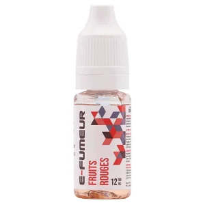 E-liquide Fruits Rouges 10 mL - E-FUMEUR
