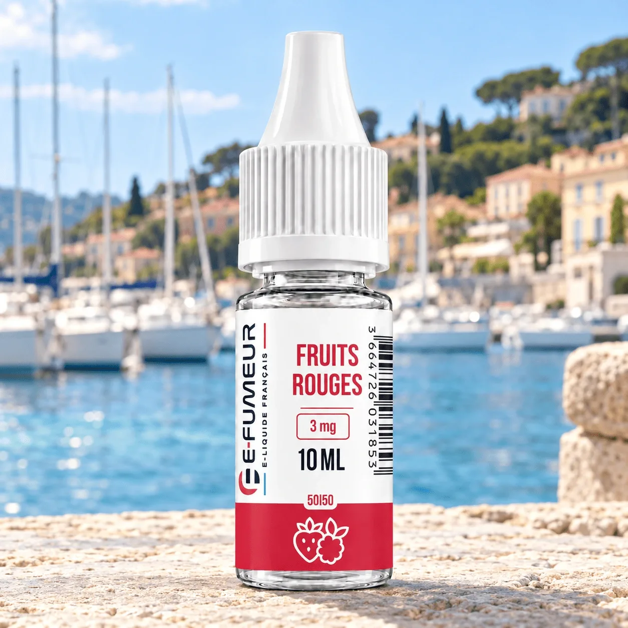 E-liquide Fruits rouges 10 mL - Essentiels (E-Fumeur)
