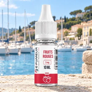 E-liquide Fruits rouges 10 mL - Essentiels (E-Fumeur)